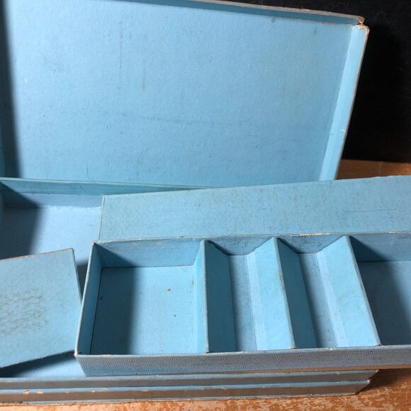 Antique Victorian Eagle Pencil Co. Ice Skating Lithograph Box - Picture 8 of 8